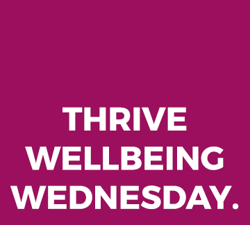 Join us for THRIVE Wellbeing Wednesday - Paul 'Stalkie' Stalker
