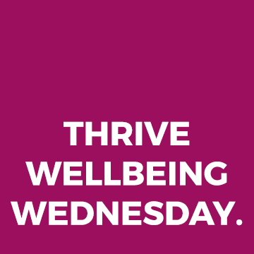 Join us for THRIVE Wellbeing Wednesday - Paul 'Stalkie' Stalker